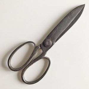 Antik/történelmi/népi régi olló 2. (23 cm)