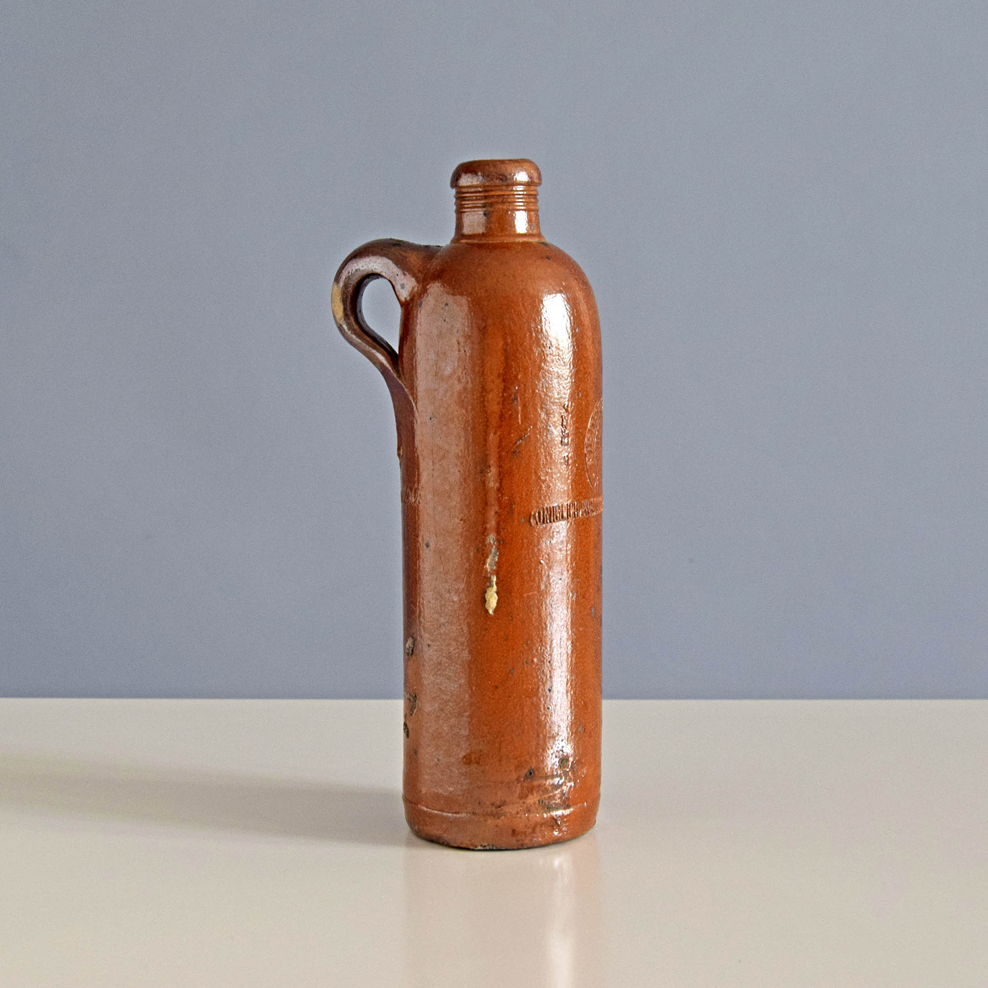 Antik gines vagy ásványvizes kerámiapalackok (3 db) - Image 23